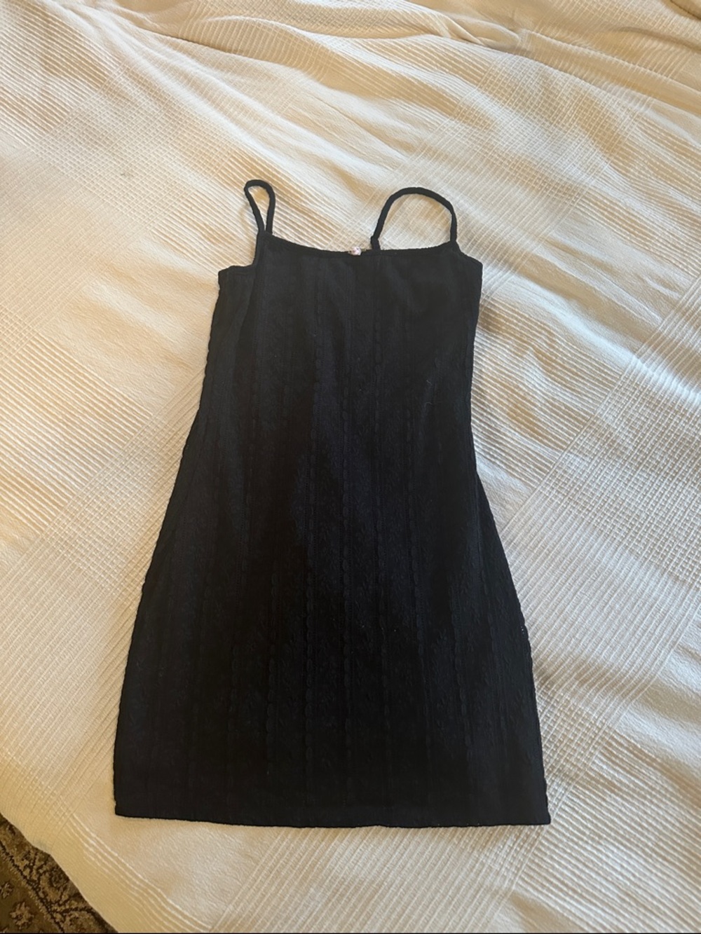 wild fable Black Lace Mini Dress